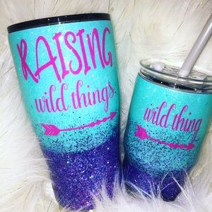 Wild things tumbler set
